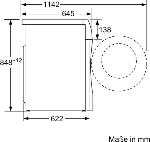 Máy giặt sấy IQ700 WN54C2A90 Nhập Khẩu