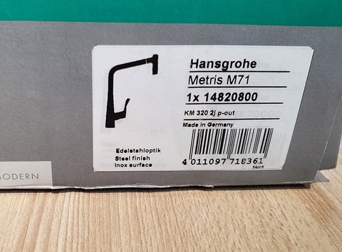 Vòi rửa bát Hansgrohe cao cấp cho nhà bếp bếp chuẩn Âu