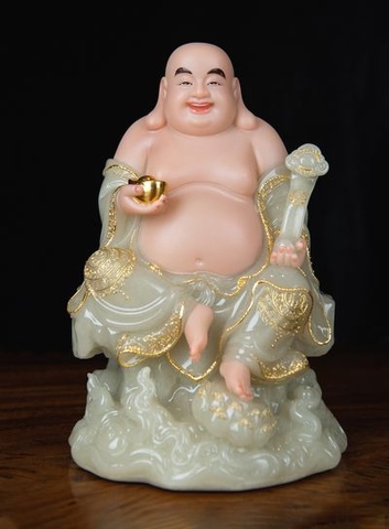 Tượng Phật Di Lặc_Bột Đá