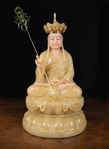 Tượng Phật Địa Tạng_Bột Đá