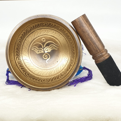 Chuông Xoay Nepal Nhỏ_12x6cm_(Đúc Bằng Máy)