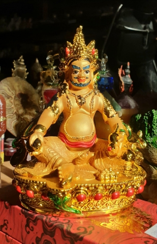 Tượng Hoàng Thần Tài Dzambala_Chất liệu Poly_Cao 5cm