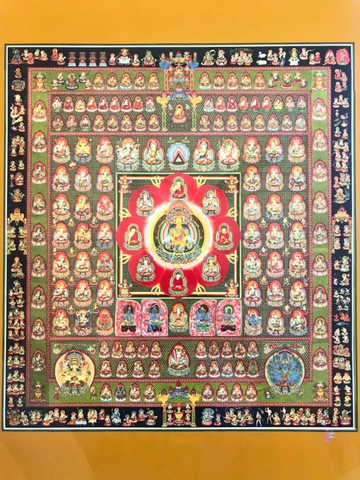 Tranh Phật Khai Tạng Giới Kim Cang Giới_43x30cm