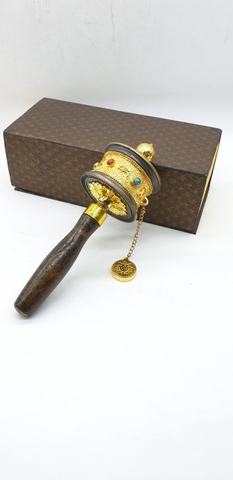 kinh Luân Quay Tay Trung Tây Tạng_18x6cm