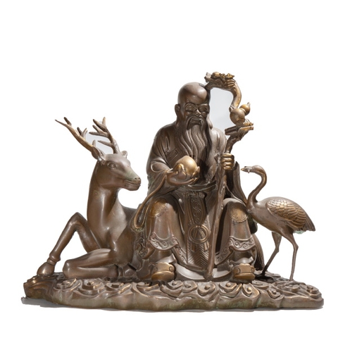 Thọ Hưu Đồng Trơn_28cm_Tượng Phong Thủy