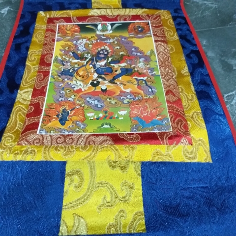 Tranh ThangKa Cát Tường Thiên_35x20cm