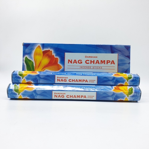 Nhang Ấn Độ Nag Champa_23cm_Lốc 6 Hộp_20 Cây/Hộp
