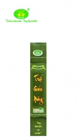 Nhang Tuệ Giác Hương (Hương Quế, Hương Trầm Bắc)_40cm_Hộp 100 Cây