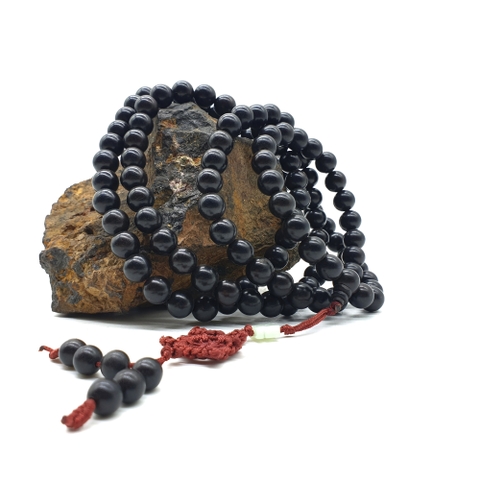 Chuỗi Gỗ Hắc Đàn Đen_10 Ly_108 Hạt