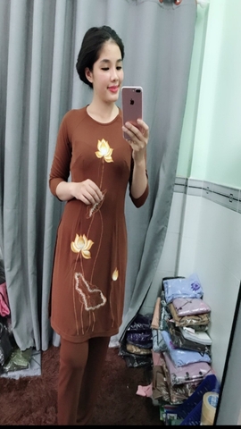 Pháp Phục Đồ Thun Thanh Lịch Cổ Tròn_Size 24,26,28,30,32