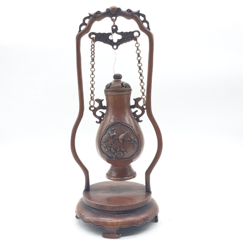 Bình Tài Bảo Xông Trầm Treo_26cm