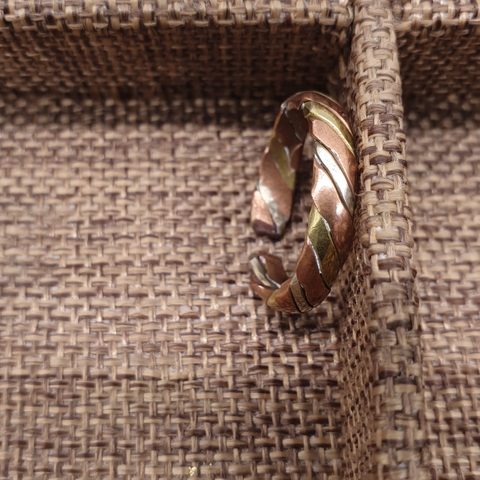 Nhẫn Handmade Xoắn_23x4mm_Chất liệu Đồng