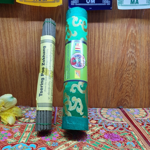 Nhang Không Tăm Nepal Ống Gấm_Tara_20x4cm