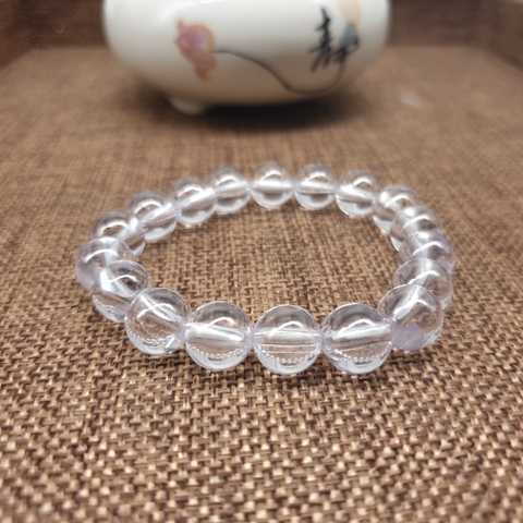 Chuỗi Đá Topaz Trắng Đeo Tay_8ly