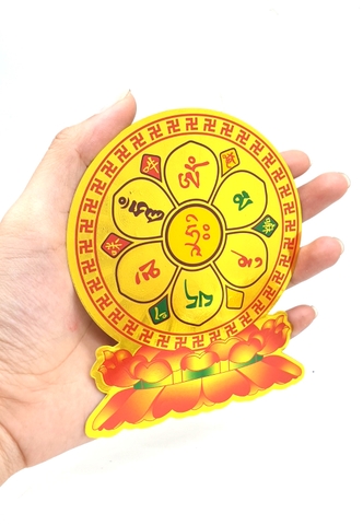 Miếng Dán Omani Hoa Sen_12x10cm