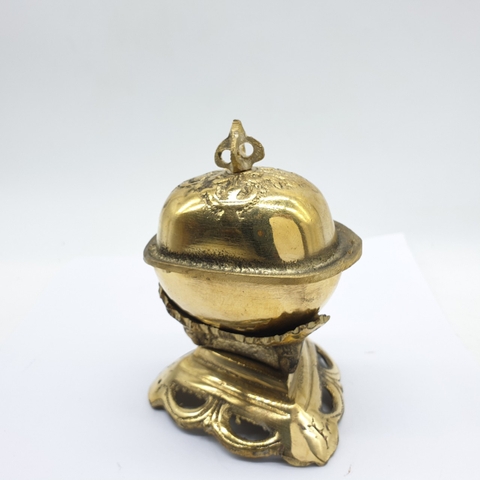 Bát Sọ Người_Chất liệu Đồng Vàng Trơn_10cm