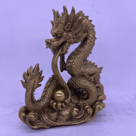 Rồng Phun Châu Báu-giải Vận Xấu-Mọi Sự Hanh Thông -Tài Bảo 19x16cm-CN1600gr