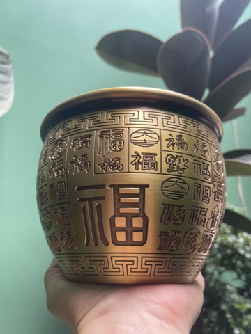 Lư Bầu Cắm Nhang Hoặc Xông Khói Trung-9x11cm
