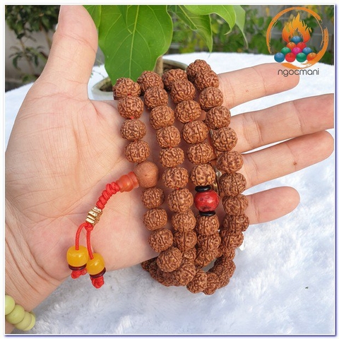 Chuỗi Gỗ Kim Cang Phối Phụ Kiện_11 Ly_108 Hạt