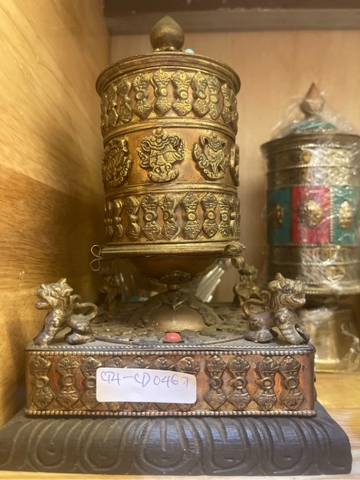 Kinh Luân Để Nepal Nút Thắt Cát Tường_11x8cm