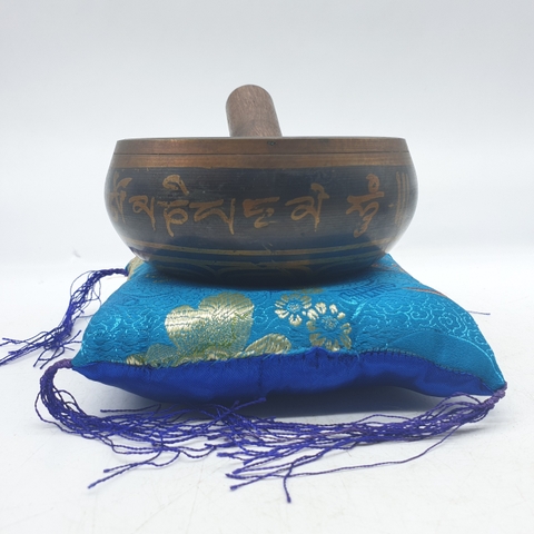 Chuông Xoay Tây Tạng Màu Nâu Nhỏ_10x7cm!