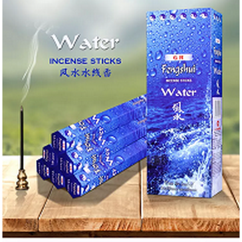 Nhang Ấn Độ Water (Nước Phong Thủy)_23cm_Lốc 6 Hộp_20 Cây/Hộp