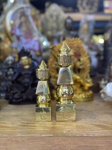 Tháp Ngũ Luân Tháp- Trấn Hướng Xấu-20x5cm-cn660 gr