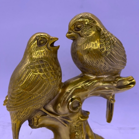 Phong Thuỷ Chim Hỷ Tước-Tình Yêu-Song Hỷ Lâm Môn-20x15cm