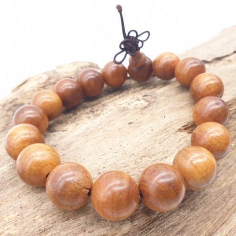 Chuỗi Gỗ Hoàng Đế Đỏ Vàng Đeo Tay_12ly