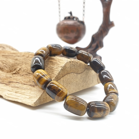 Chuỗi Đá Mắt Hổ Vàng Khúc Đeo Tay_11ly