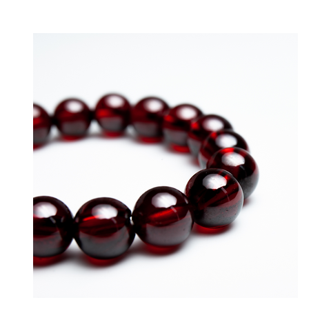 Chuỗi Đá Topaz Đỏ Đeo Tay_ 6ly