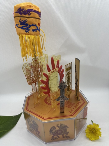 Chuỗi Đá Topaz Vàng Đeo Tay_8 Ly