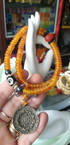 Chuỗi Linh Sơn Kim Quy Giáp Dẹp