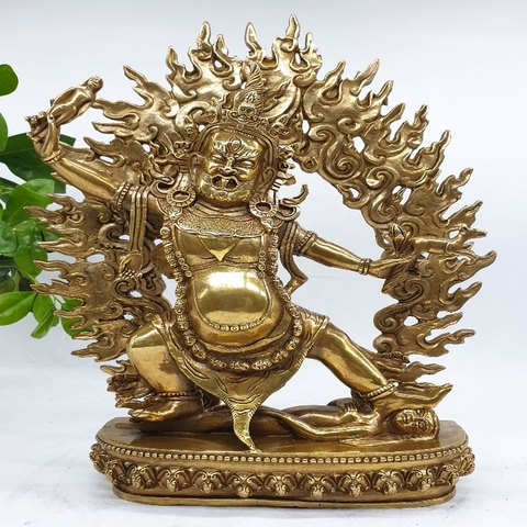 Tượng Hộ Pháp Độc Kế Mẫu Ekajati_Chất liệu Đồng_Cao 32cm