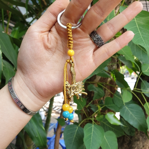 Móc Khóa Búa Rồng_12x3cm