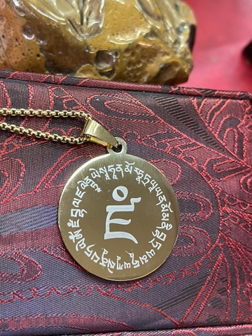 Mặt Đeo Hoàng Thần Tài Vàng -TiTan-34mm-19gr