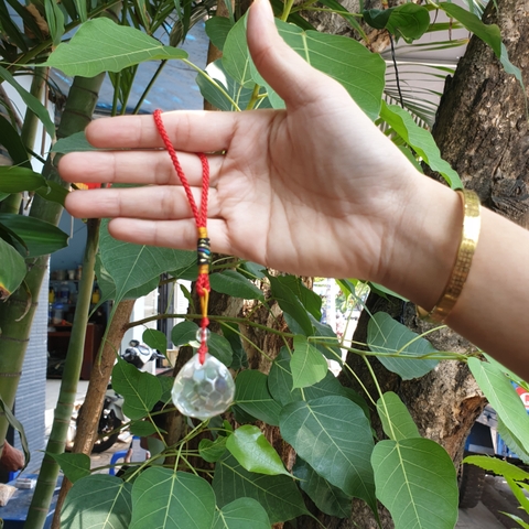 Móc Khóa Viên Pha Lê_13x3cm