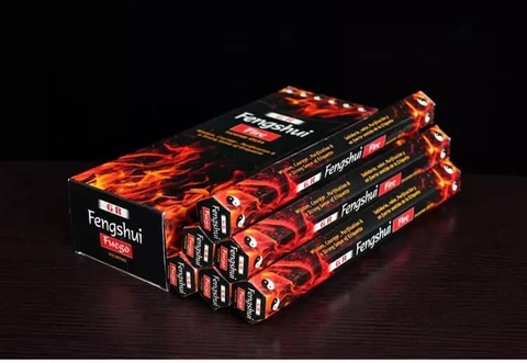 Nhang Ấn Độ Lửa Phong Thủy_23cm_Lốc 6 Hộp_20 Cây/Hộp