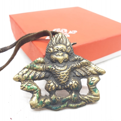 Mặt Đeo Hộ Pháp Kim Xí Điểu_52x42mm