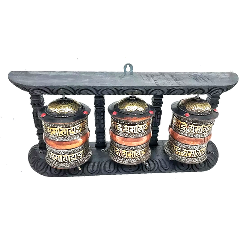 Kinh Luân Treo Tường Bộ 3 Nepal_14x34cm