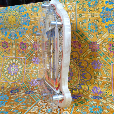 Đồng Hồ Mười Phương Chư Phật Kalachakra_23x18cm