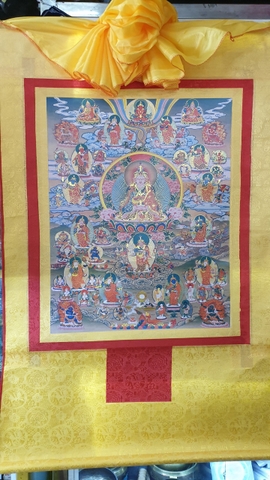 Tranh Thangka Thành Tựu Mọi Ước Nguyện Tự Nhiên_120X80cm