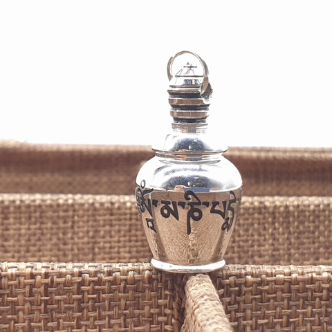 Mặt Đeo Ống Bảo Bình Bầu Màu Trắng_Chất liệu Titan_34mm