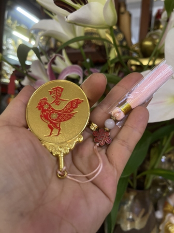 Khai Vận Đào Hoa Bảo Kính-trợ tình Yêu-Hôn Nhân 75x47 mm