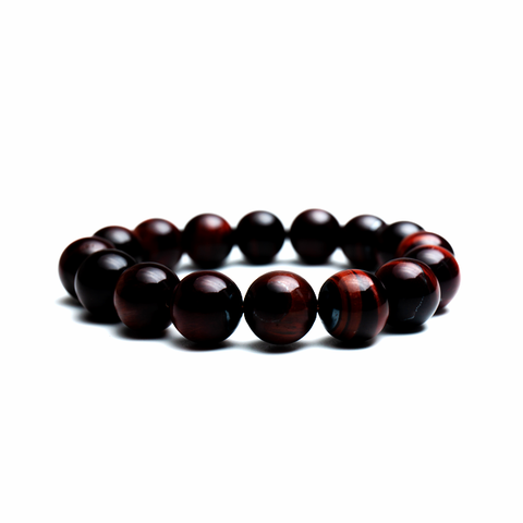 Chuỗi Đá Mắt Hổ Nâu Đeo Tay_12ly