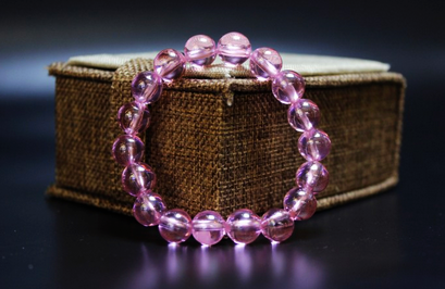 Chuỗi Đá Topaz Hồng Đeo Tay_14ly