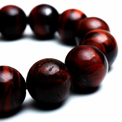 Chuỗi Đá Mắt Hổ Nâu Đeo Tay_14ly