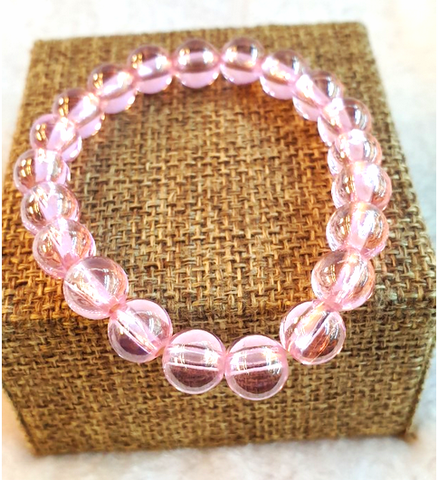 Chuỗi Đá Topaz Hồng Đeo Tay_12ly