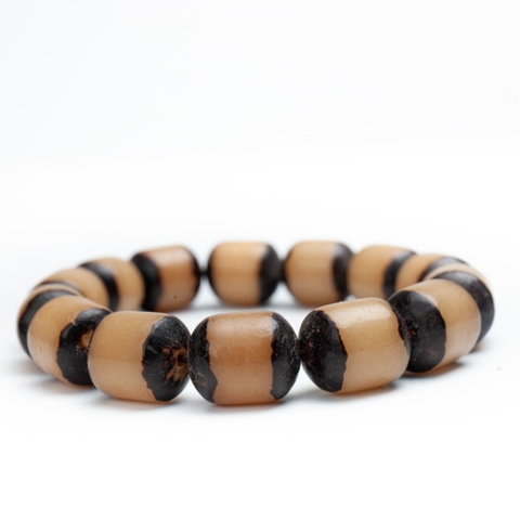 Chuỗi Hạt Bạch Ngọc Trai Vuông Đeo Tay_12ly