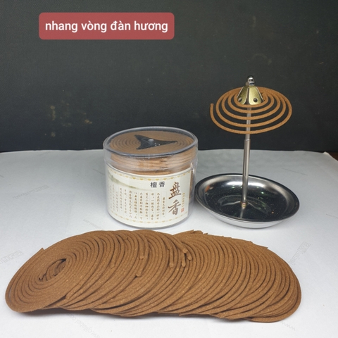 Nhang Vòng Trầm Hương_2 Giờ_Hộp Macca 50 Khoanh (Lão Trầm Hương)